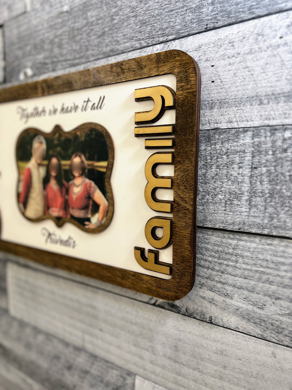 Our unique family gift frame | Unique Personalised Gifts | FREE UK Delivery  | Little Gems Online
